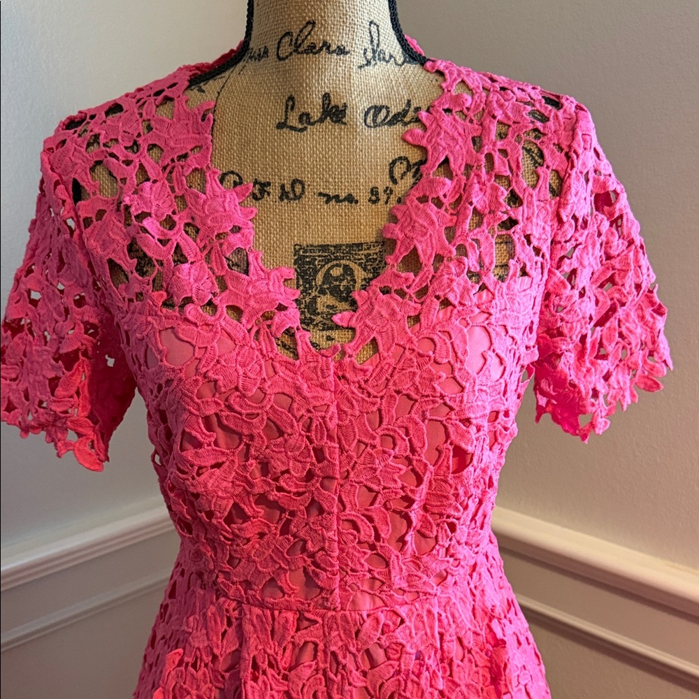 Endless Rose Fuchsia Lace Maxi Dress - Picture 2 of 9